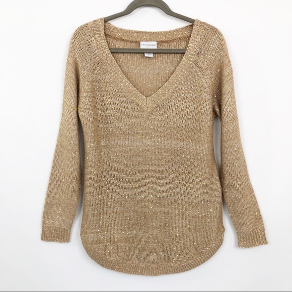 Soft Surroundings Sweaters - Soft Surrounding Sequined Sweater